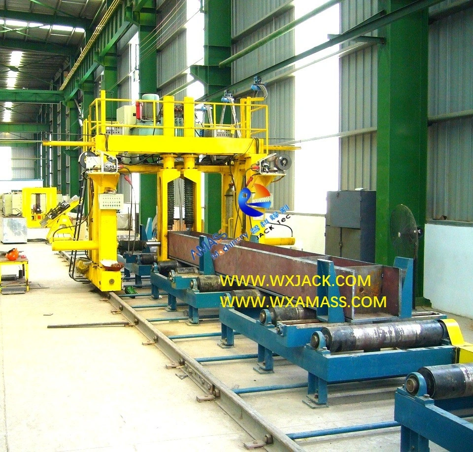 Steel Structure BOX Beam Production Line Assembly Electroslag Submerged Arc Finished Welding