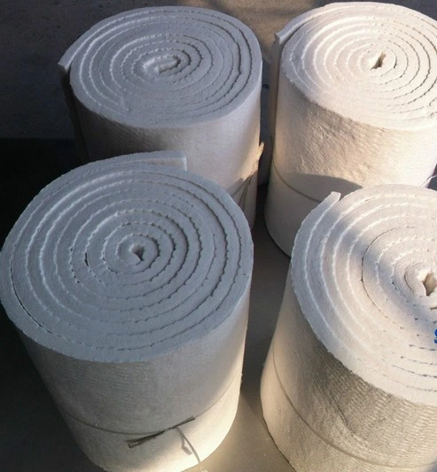 Quality Thermal Insulating Ceramic Fiber Fireproof Blanketwith Width 1200mm for Kiln Door