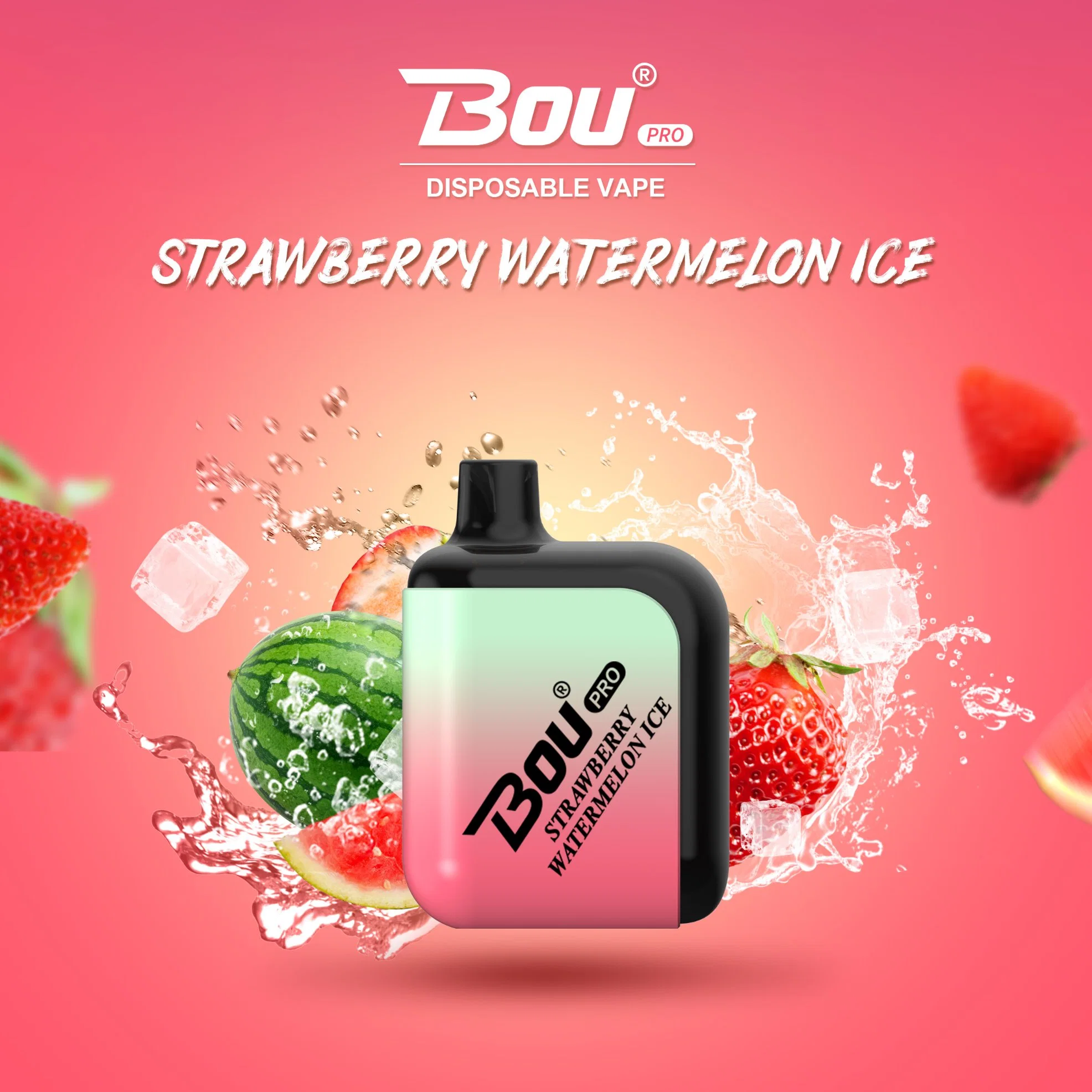 Einweg-Vape Großhandel Bou pro 7000 Puffs 5% Nic wiederaufladbar Vape Box Vape