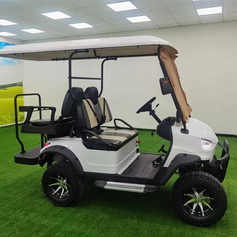 Brand Multifunctional 4 Person 72V Aluminum Frame Electric Golf Cart