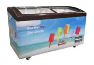 High-Efficiency Freezing/Fresh and Delicious Ice Cream Glass Door Freezer