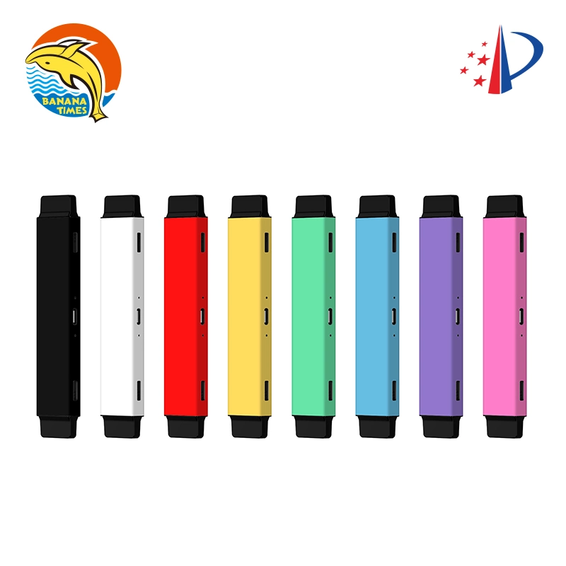 Us Canada Wholesale/Supplier Dual Tank E Cigarette Desechable Oil Pod Vape Twin Pod Custom 2ml Empty Disposable/Chargeable Vape Pen