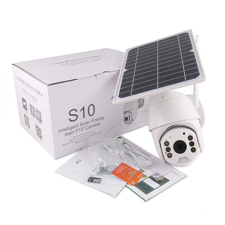 1080p Solar Panel Wireless PTZ Akku Kamera Outdoor-Überwachung Sicherheit Batterie WiFi CCTV-Kamera