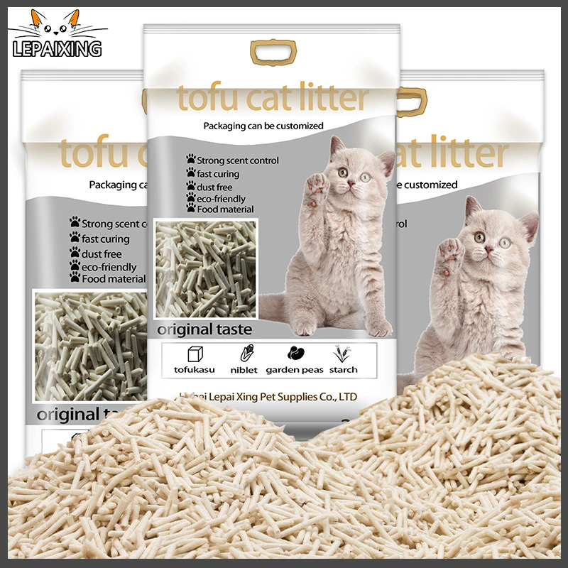 Cat Litter, Tofu Cat Litter 5-Fold Water Absorption