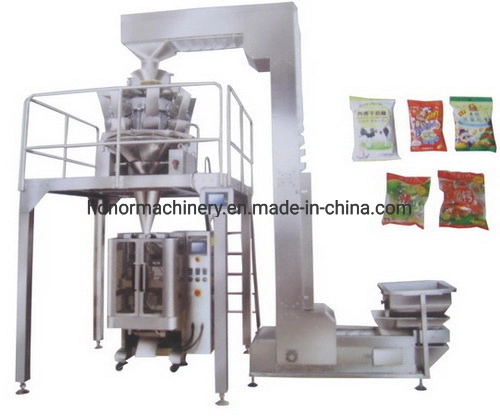 China Manufacturer Vffs Cereal /Grain/Soil Weighing Packaging Machine