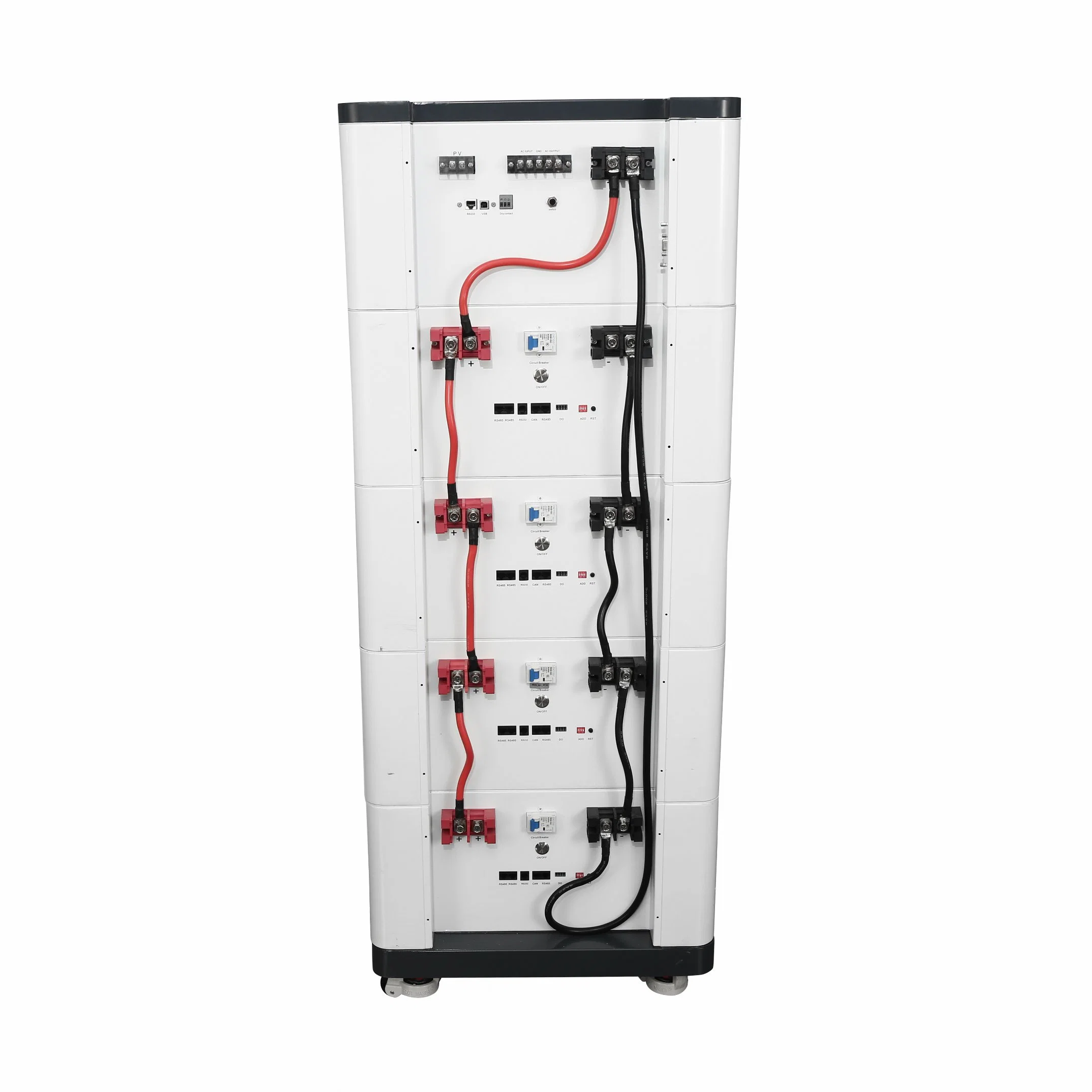 Sistema de alimentación todo en uno 3,5kw 5,5kW 10KW 15kW Max. 15pcs sistema de administración de baterías de suministro de energía paralelo simultáneamente