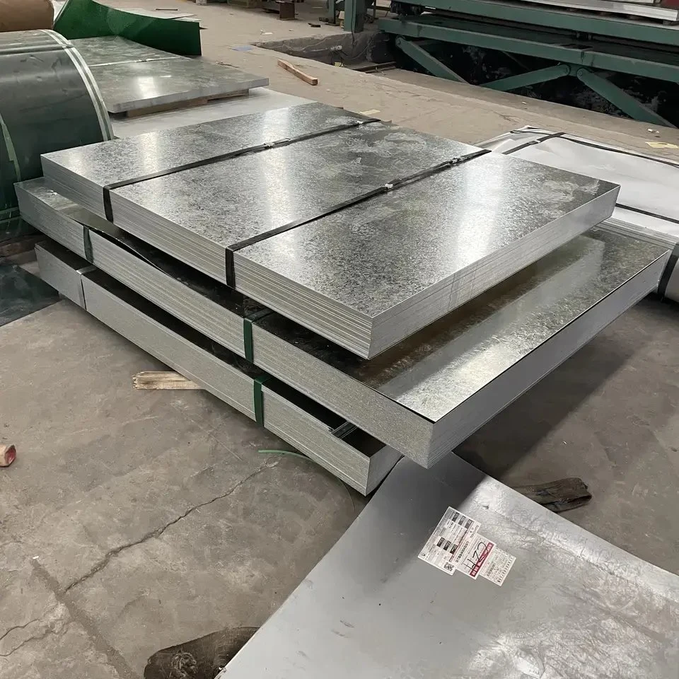 Galvanized Steel Sheet ASTM A527 A526 G90 Z275 Az150 Coating Galvalume Steel Sheet for Roof Tiles and Corrugated Steel Roofing