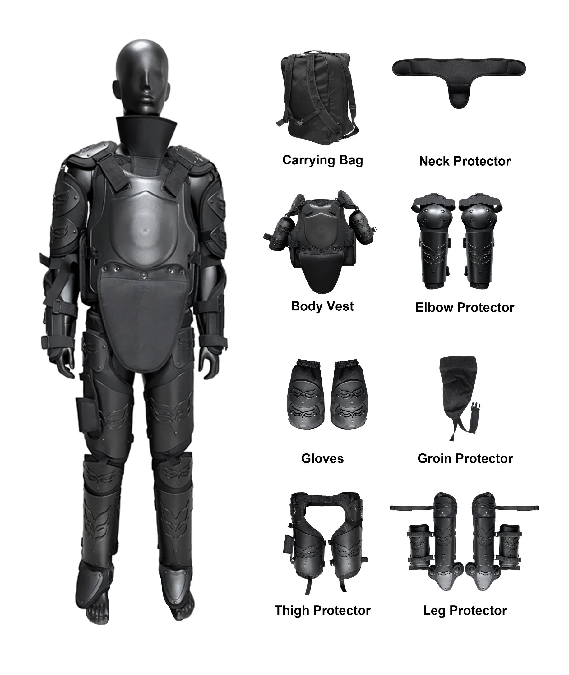 Riot Control Gear, Anti Riot Suit, Riot Protective Suit