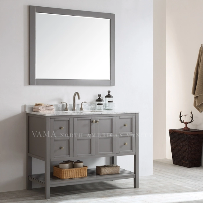 Vama 48 Inch American Design Cheap Bathroom Vanities Cabinet Furniture 713048