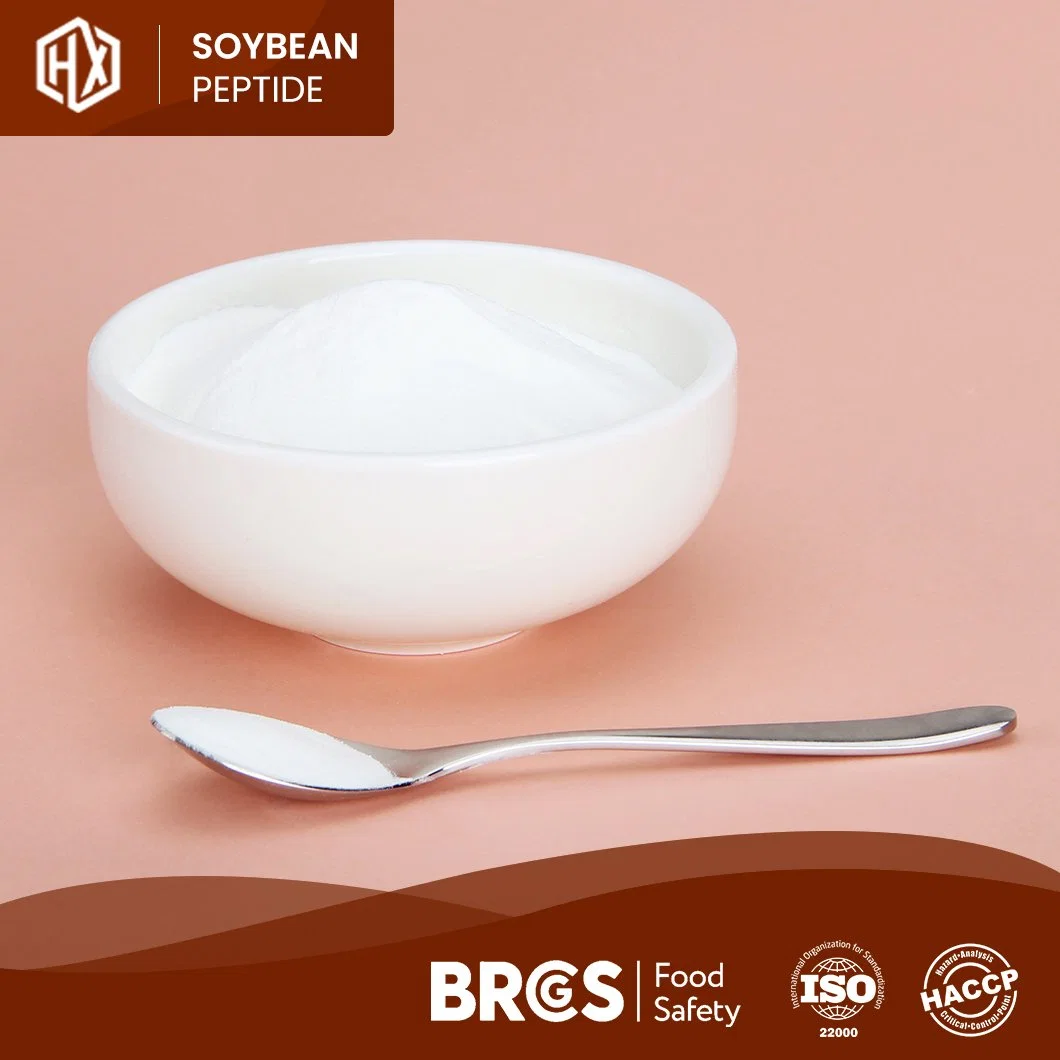 Haoxiang Cheap Price Soybean Peptide Phosphatidylserine Powder Isoflavone Soybean Extract Soy Peptide Collagen Powder Used for Skin-Whitening and Anti-Wrinkle