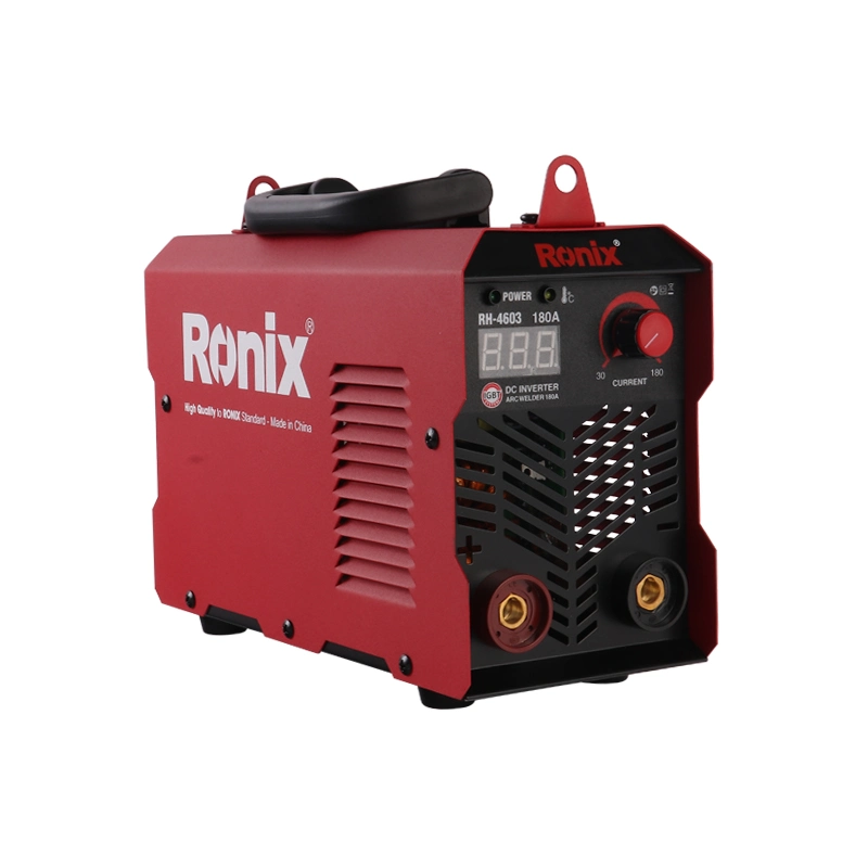 Modelo Ronix Rh-4603 Garantia de qualidade adequada dos preços do alumínio máquina de solda eficiente e conveniente Portable soldadura eléctrica por arco inversor