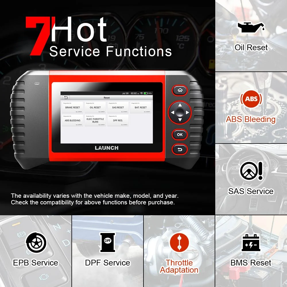 OBD Launch Scanner Crp Touch PRO Elite Launch Diagnostic Machine Cars