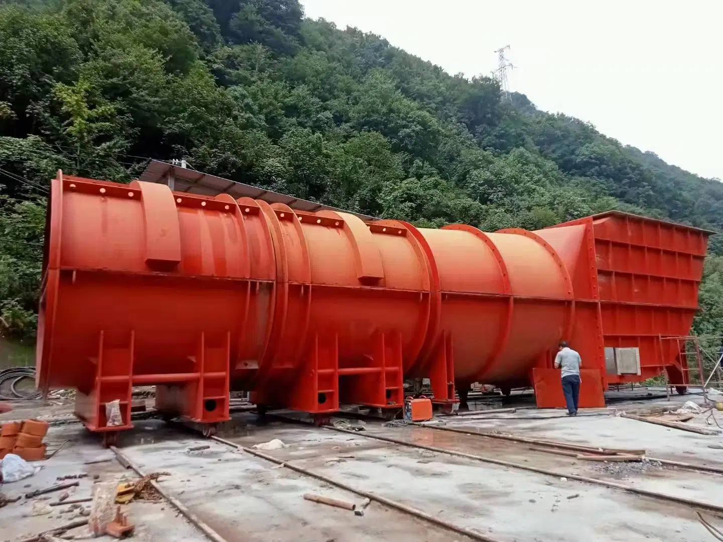 Mining Equipment Level Tunnel Ventilation Blower Fan