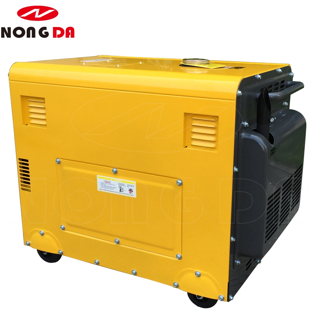 6500dse 7800dse 8500dse 5kVA 6.5kVA 7.5kVA 8kVA insonorizado refrigerado por aire silencioso Generador Diesel