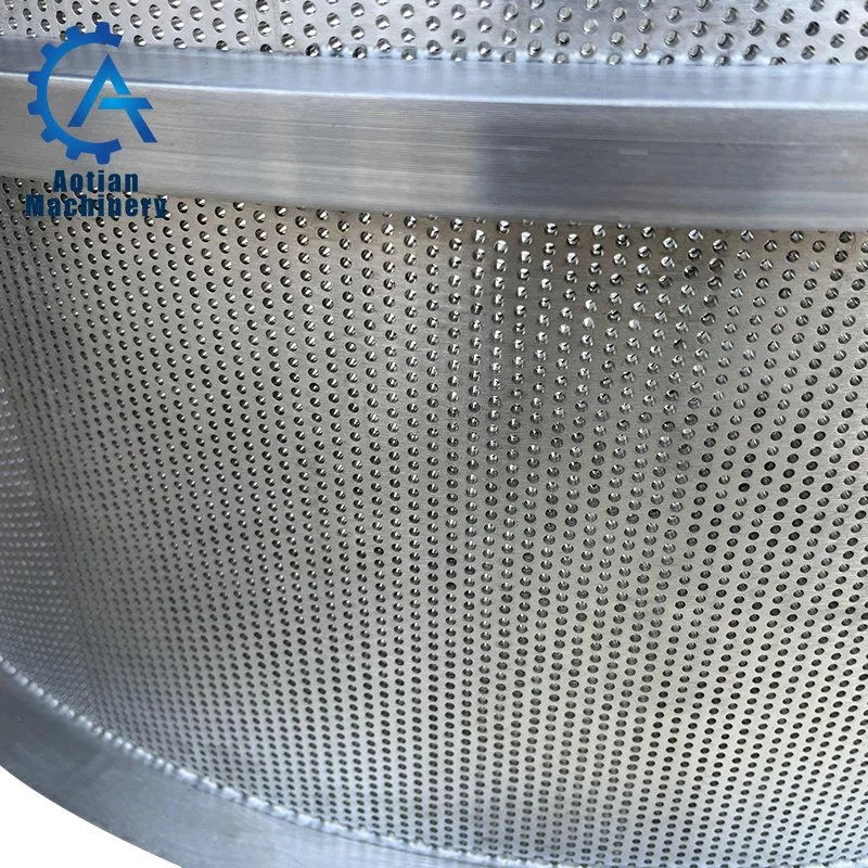 Stainless Steel Sieve Pressure Basket Screen Drum for Paper Machine