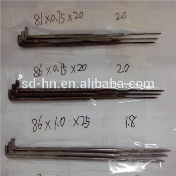 Non-Woven Fabric Triangular Felting Needles for Needle Punching Machine Loom