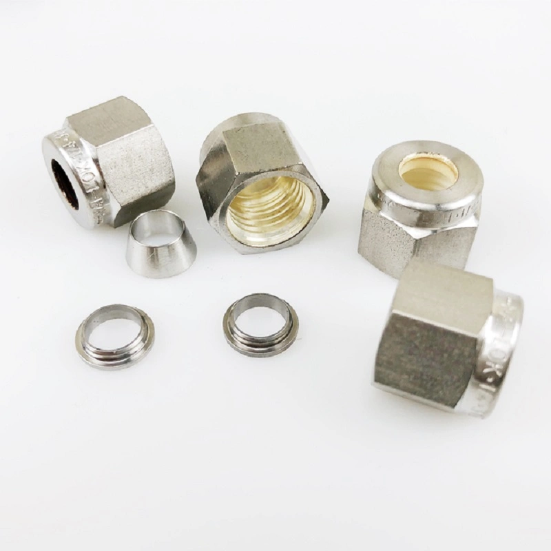 Nai-Lok Stainless Steel Instrumentation Compression Tube Fitting Pipe Thread Female Connector