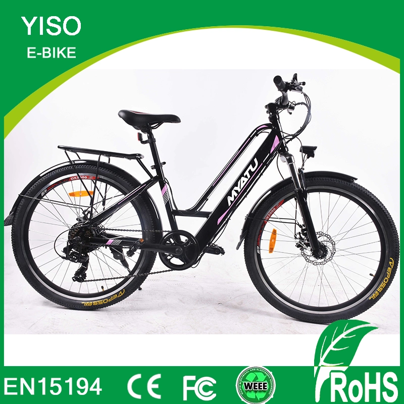 Electric Bicycle 36V10ah 250W DC Motor City Ebike Lightweight Electric Assist Bike PAS Bike