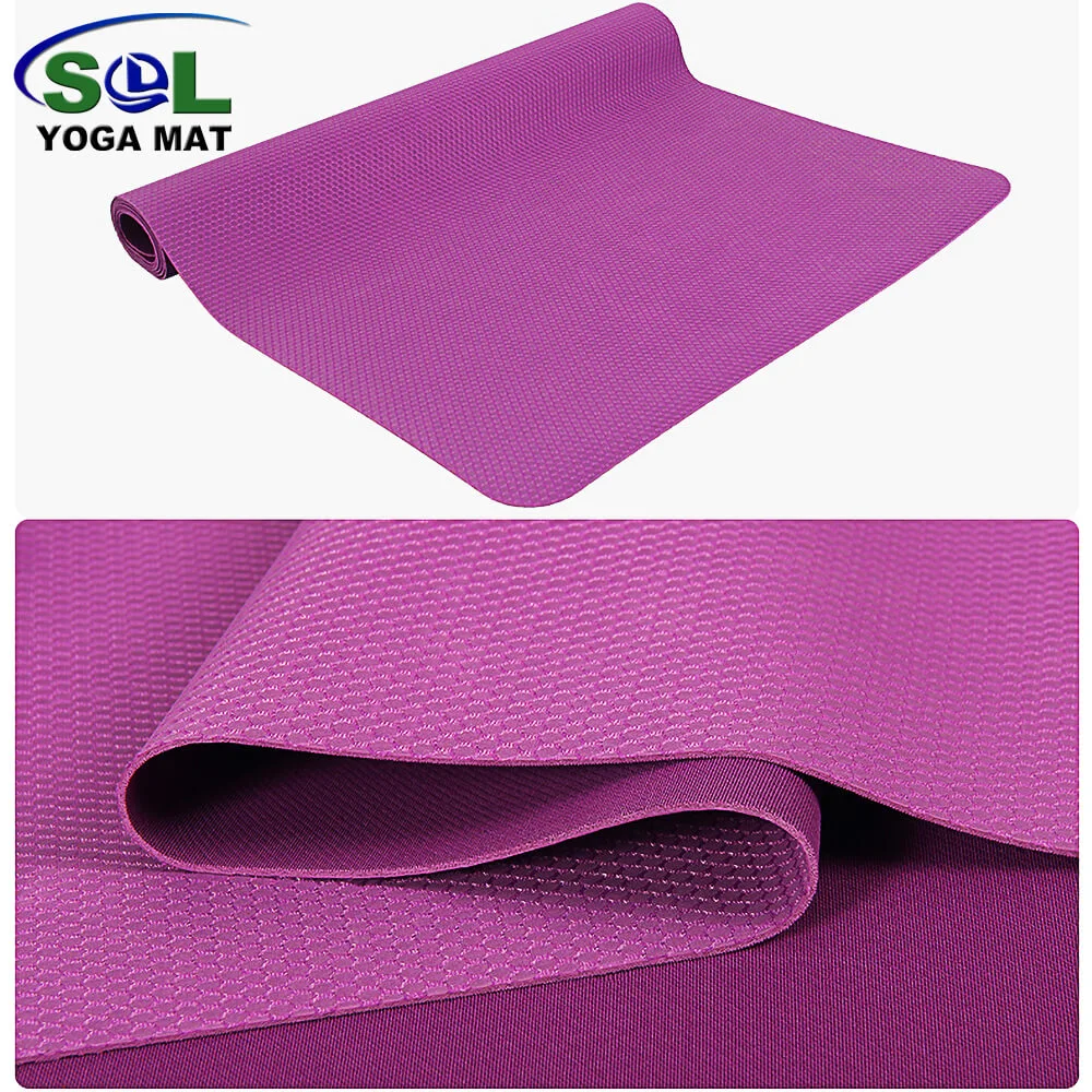 Sol Sturdy and Skidproof High Quality Natural Rubber Yoga Mat for Training at Discount Prices