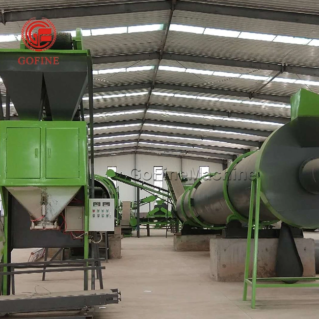 3-5 mm Granules Organic Fertilizer Making Machine