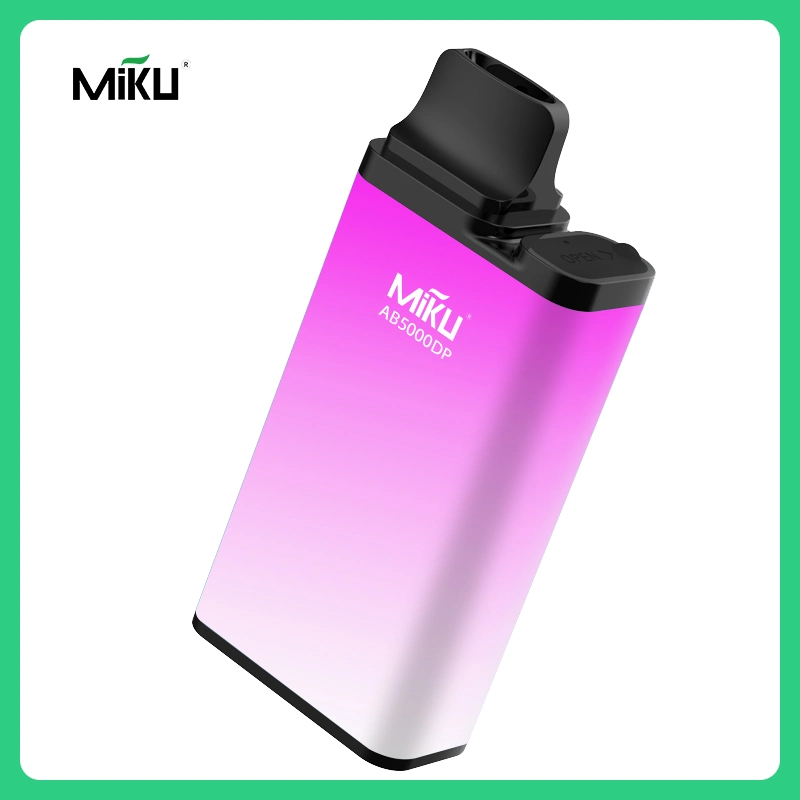 High-Capacity 10ml E-Liquid Storage Longest Lasting Disposable/Chargeable Vapes Miku 5000 Puffs Wholesale/Supplier Hookah