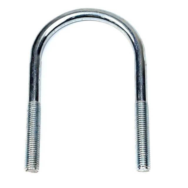 China Manufacturer U Bolt M10 M12 M16 Carbon Stainless Steel HDG Round Bend U Bolts with DIN ASTM BS ANSI Standard