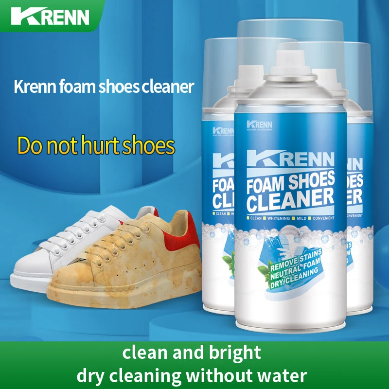 Custom Private Logo Sports Shoes Cleaner White Shoes Sneaker Foam Cleaner Spray