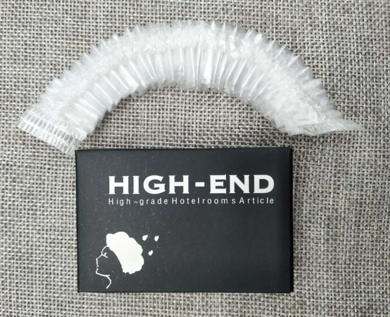 Disposable Shower Cap for Hotel Amenities with Box Package