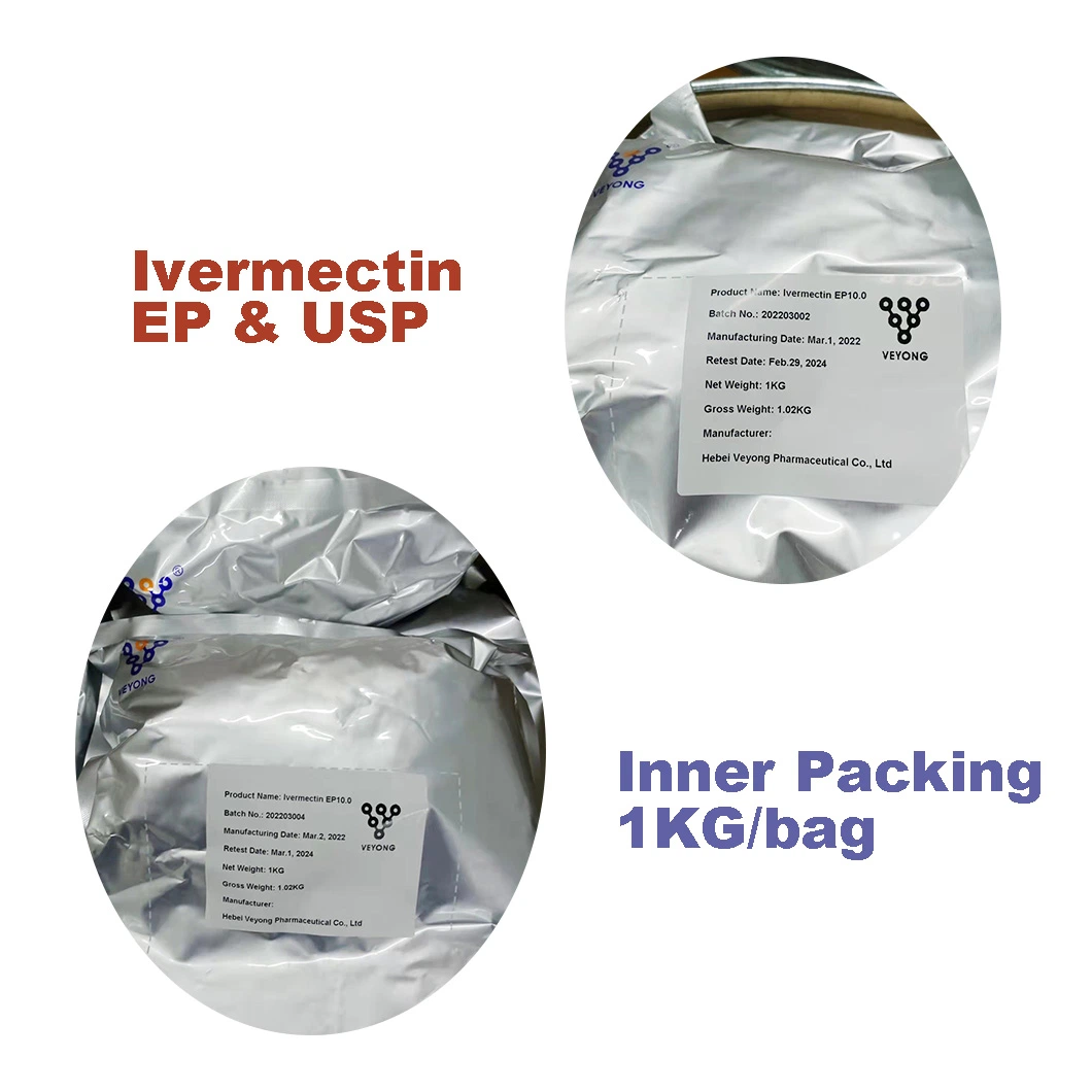 Wholesale/Supplier Raw Material Veterinary Medicine 99% Ivermectin