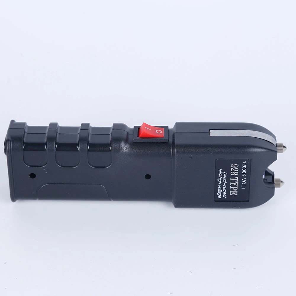 Portable Electric Baton Self Defense Body Touch Electric Shock Stun Guns with Flashlight