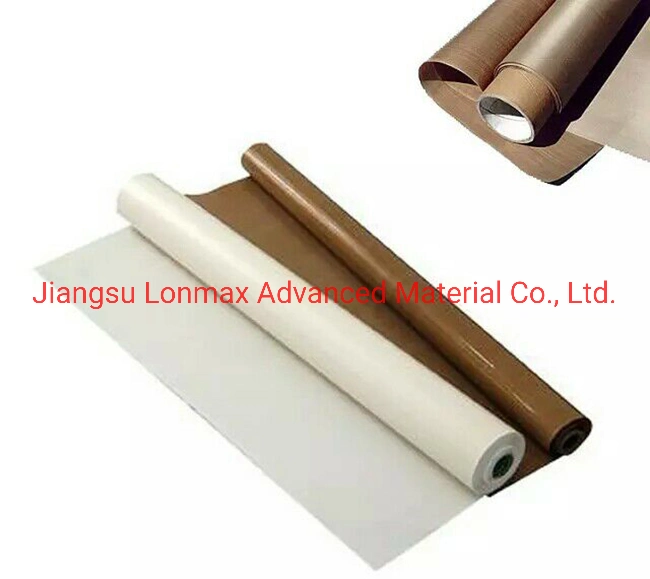 Low Friction Coefficient Custom Size PTFE Coated Fiberglass Fabric