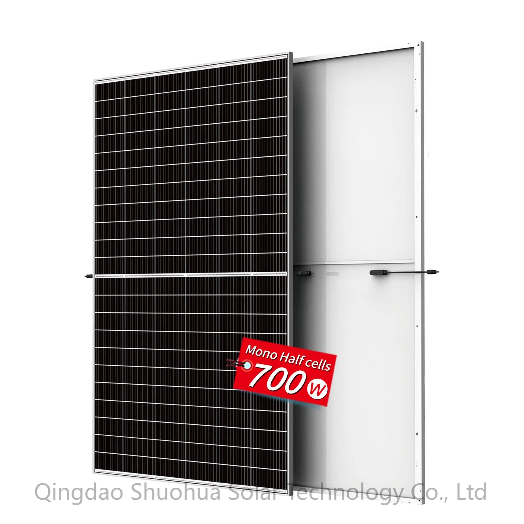 Made in China Price Solar Panel 685W 690W 695W 700W 705W 710 Watt Solar Panel Wtih Solar Cell Mono Solar Panel Solar Black Cover Waterproof Key Box Glass Frame
