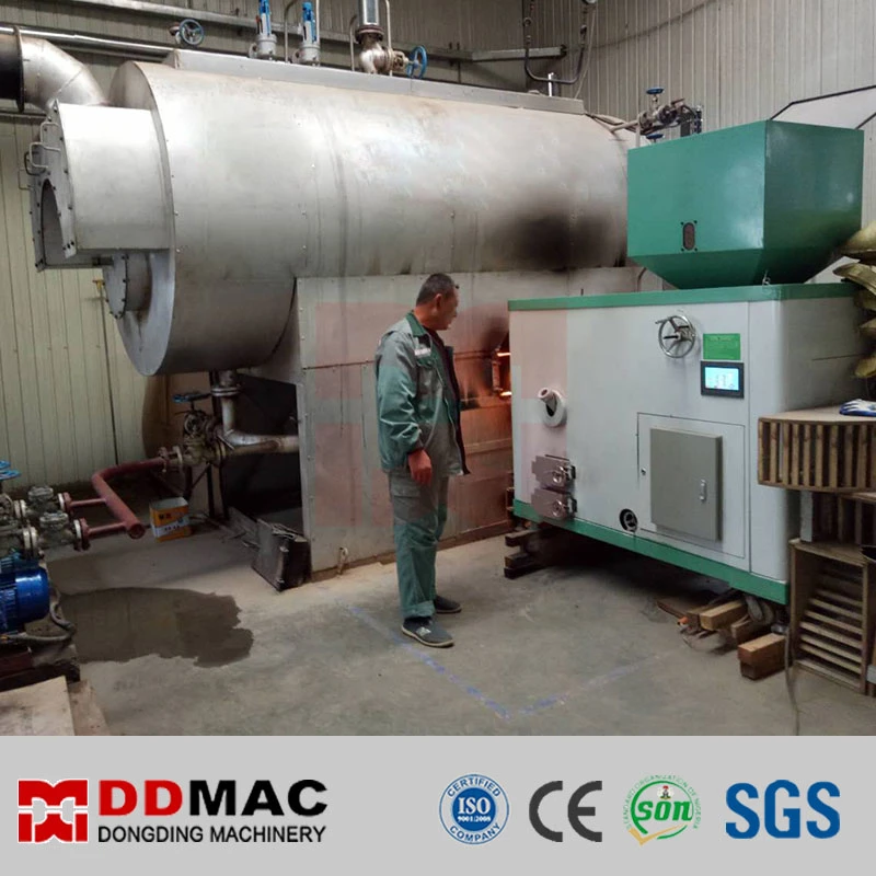 High Efficiency Wood Pellet Burning Stove, Biomass Combustion Furnace