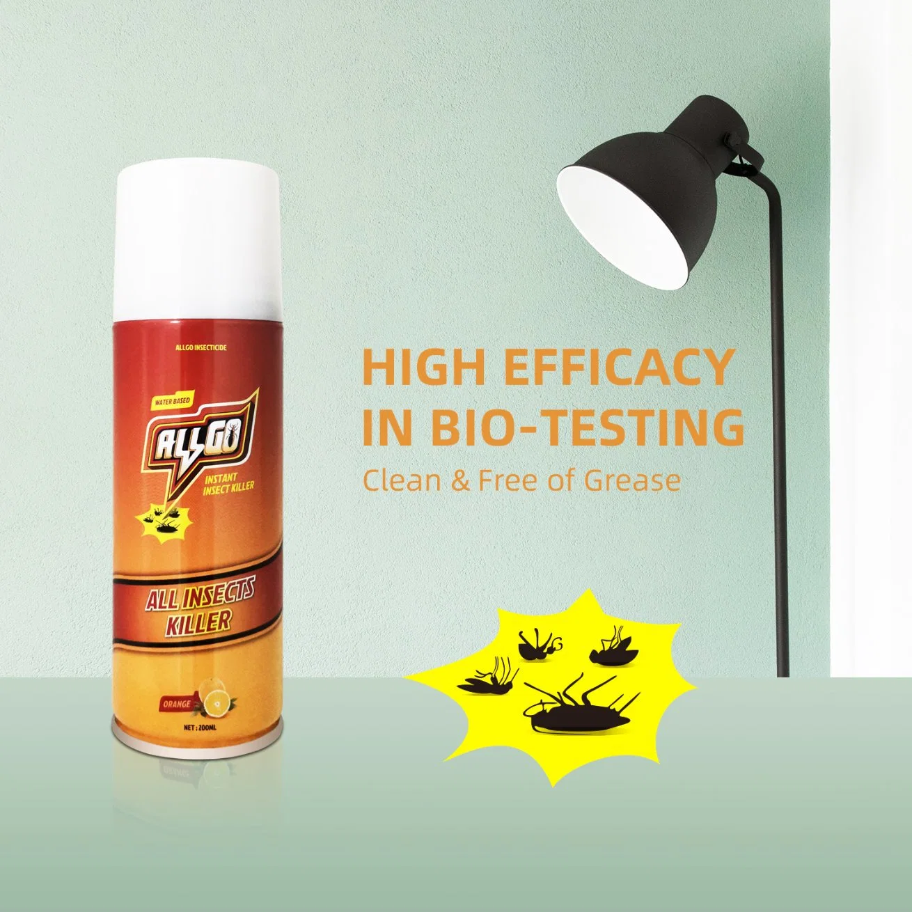 Flavored Bio-Lab Testing Insecticide Spray Mosquito Fly Cockroach Killer Manufacturer