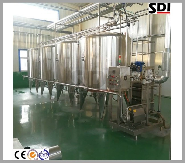 Sanitary Grade PLC Automatic Control CIP Cleaning System for Pharmaceutical