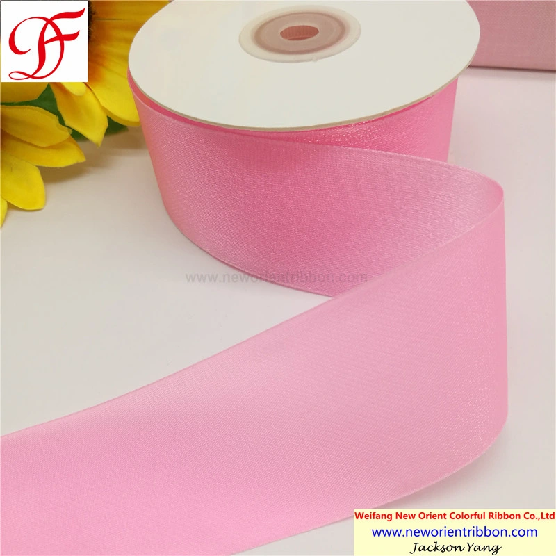 Export OEM/Custom Shining Sheer Satin Ribbon for Xmas/Gifts/Wrapping/Packing/Bows