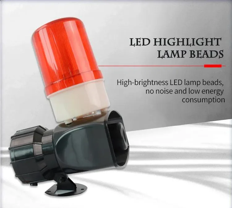 Bj-60A+1101 Factory Price Warning Lamp Siren Audible and Visual Alarm