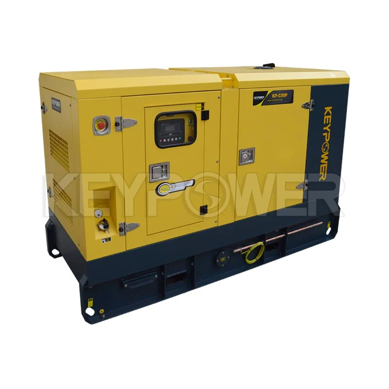 50Hz 50kVA 50kw Silent Four Stroke Diesel Generator Set with Fawde Engine Water Cooling Perkins