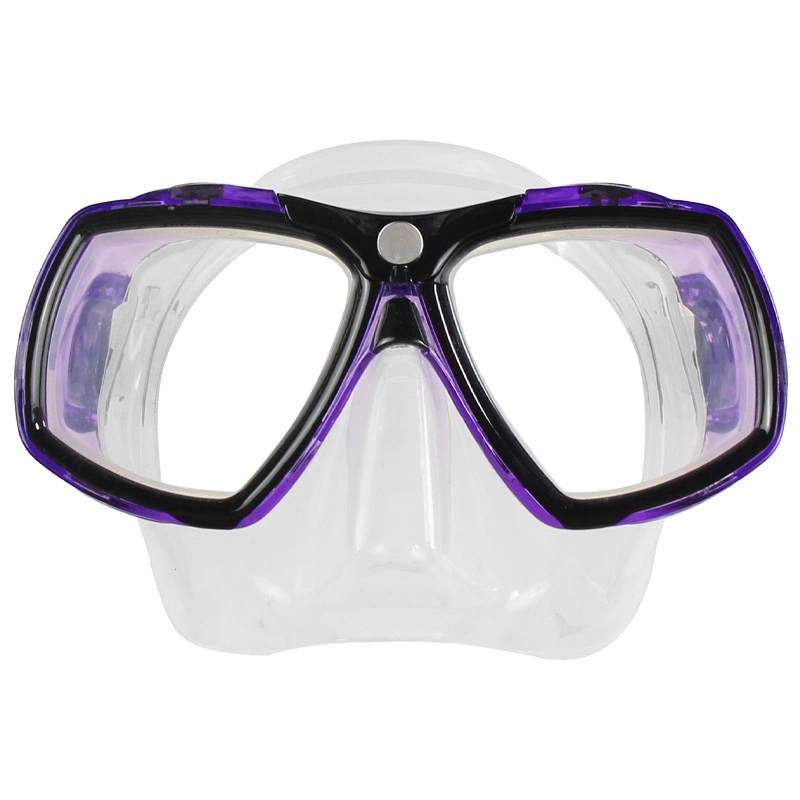 Child Kids Silicone Tempered Glass Wide Vision Silicone Adult Scuba Anti Fog Snorkel Free Diving Mask