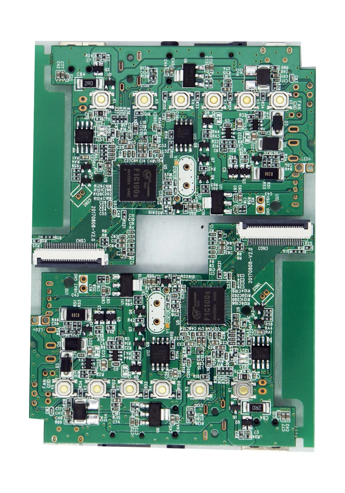 Service OEM Assemblées de BPC, module de caméra IP WiFi caméra CCTV de BPC FPC CARTE PCB