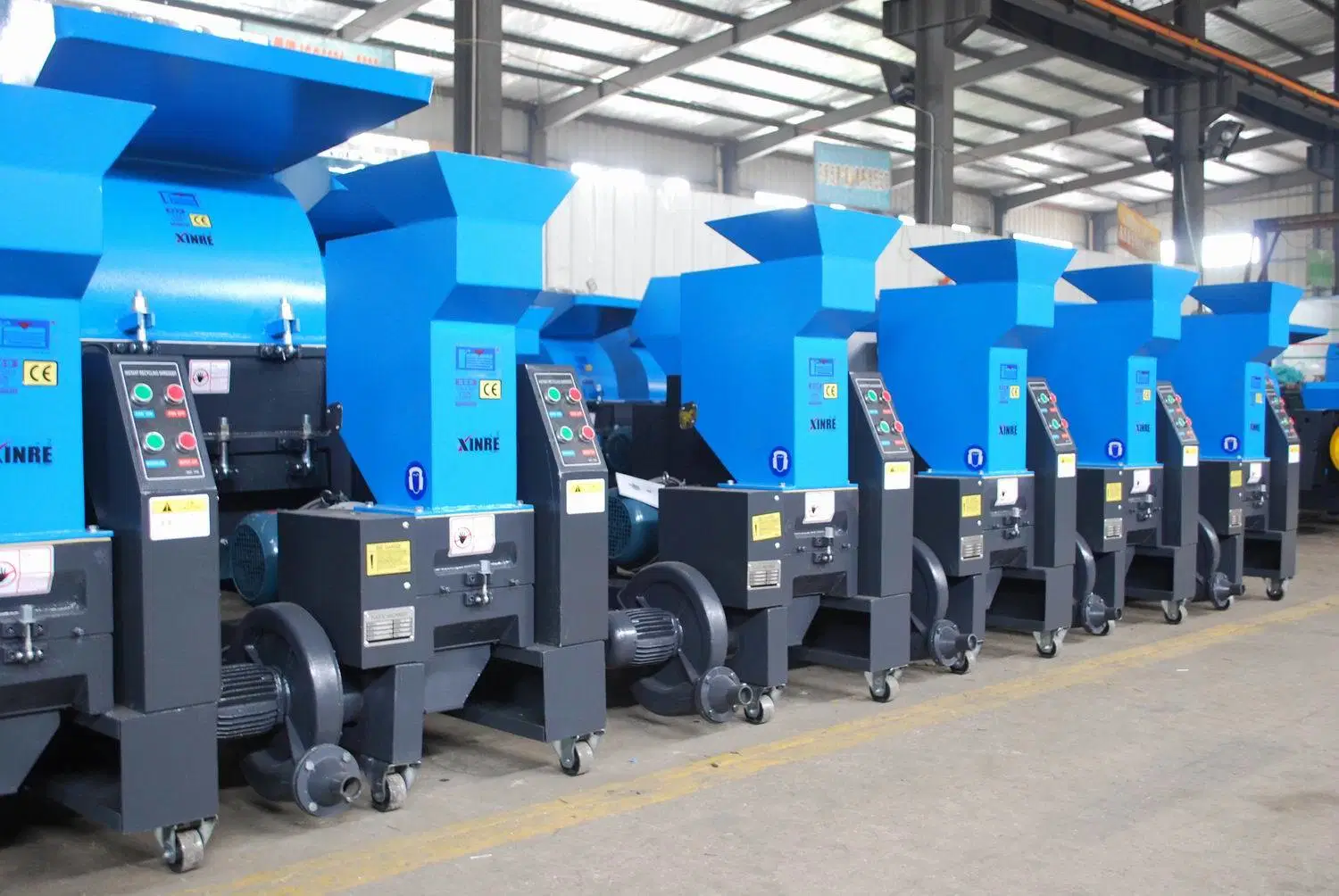 Universal PE Pet PP PVC Plastic Film Crusher Granulator Crushing Granulating Machine for Plastic Recycling System