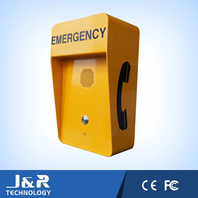 Outdoor Weatherproof &Vandalproof Call Box Handfree Emergency Phone