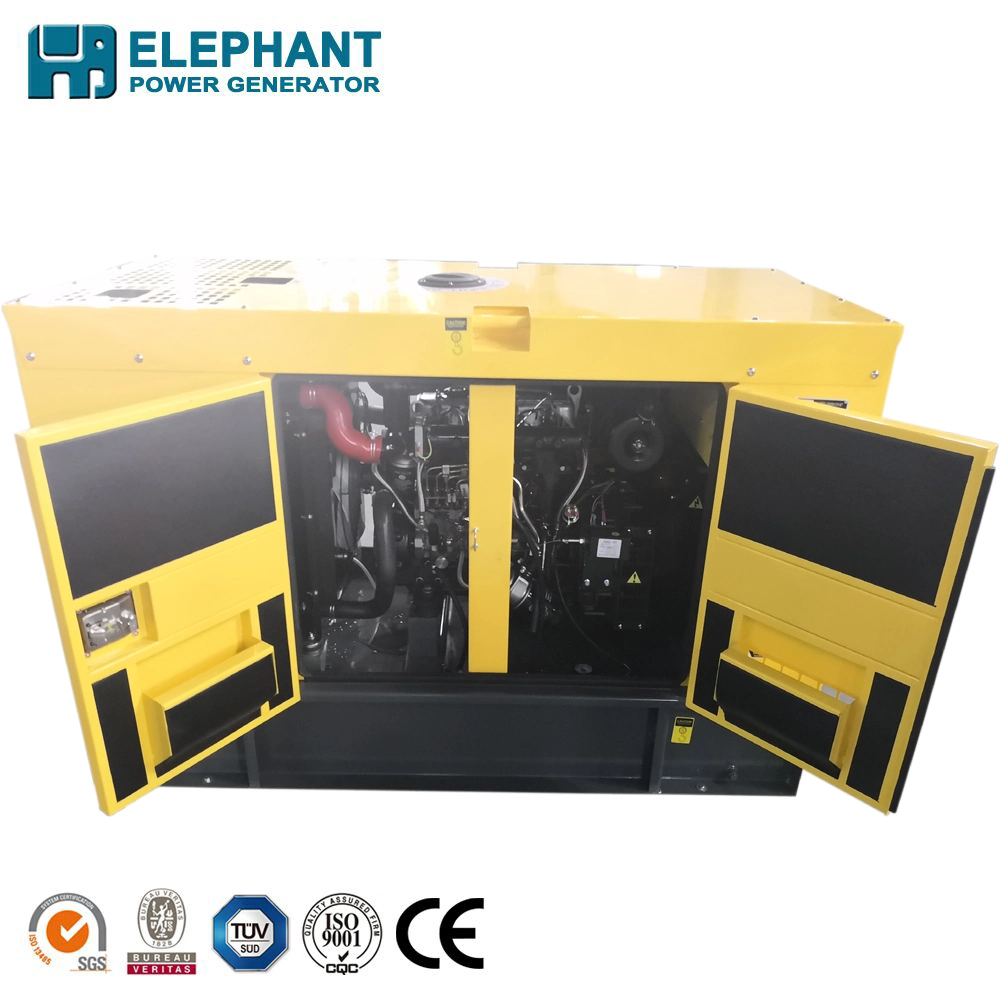 Lovol Standby Power 44kw 55kVA Silent Type Single Bearing Genset