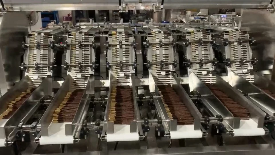 Automatic Stick Pack Machine Chocolate Stick Packaging Wafer Packing System