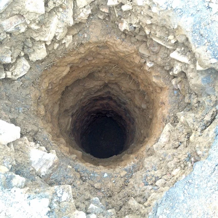 Tierra de alta frecuencia perforar el agujero de tierra del sinfín de máquinas de taladrado Broca del sinfín de la tierra de la máquina de perforación para la siembra