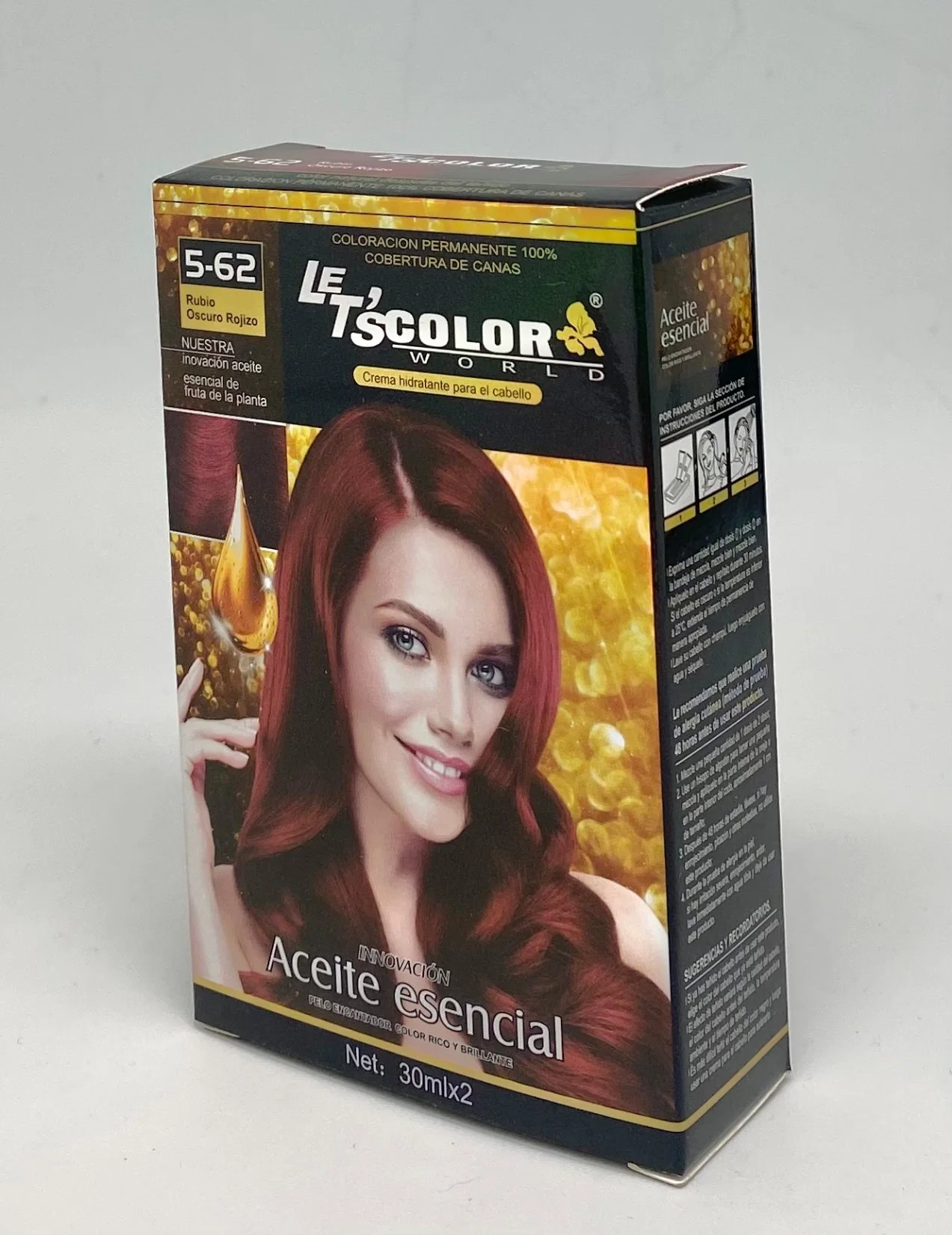 Hair Color 30mlx2 Full 24 Colors