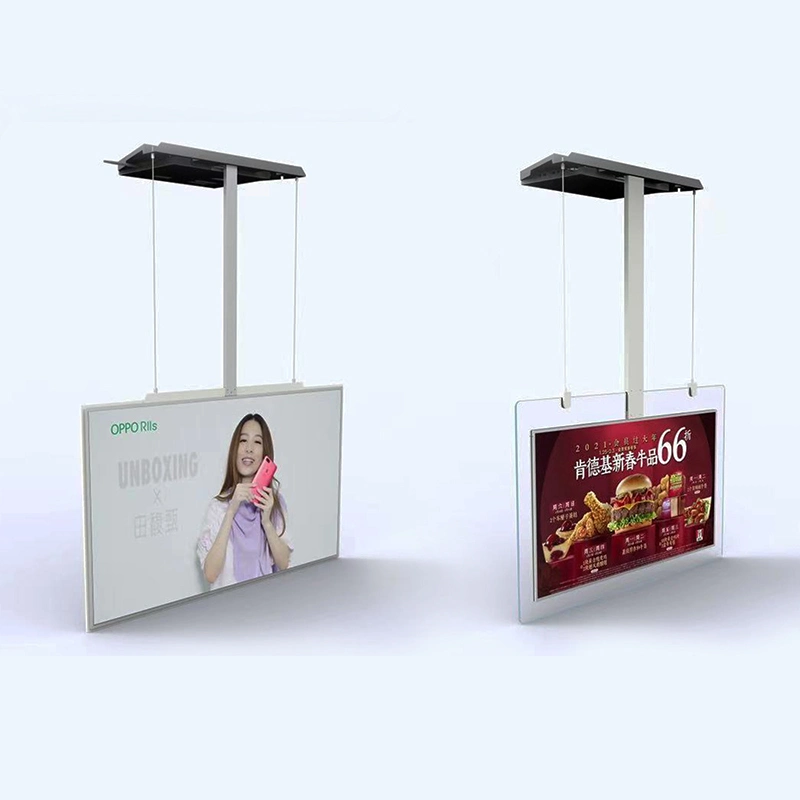 Doppelseitige Innen-/Außenwerbung Digital Signage LCD/LED-Bildschirm Werbung Anzeige für Öffentlicher Ort