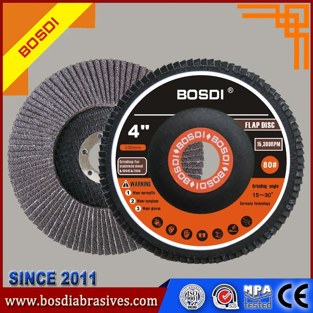 Flap Disc with Vsm Ceramic Sand Cloth for Polishing Tool Stainless Steel or Other Metal