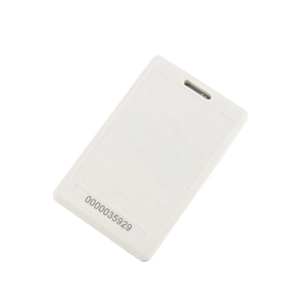 Hot Selling 2.4G Active Battery RFID Plastic ID Card for Employee Control System