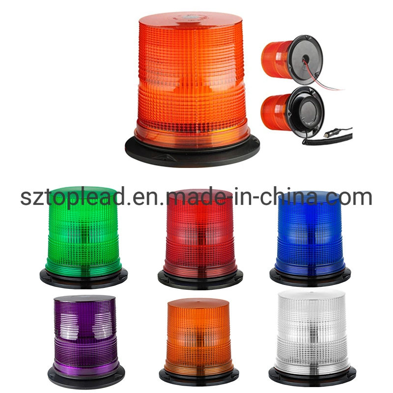 Xenon Strobe Emergency Lamp Metal LED Rotary Warning Beacon Light